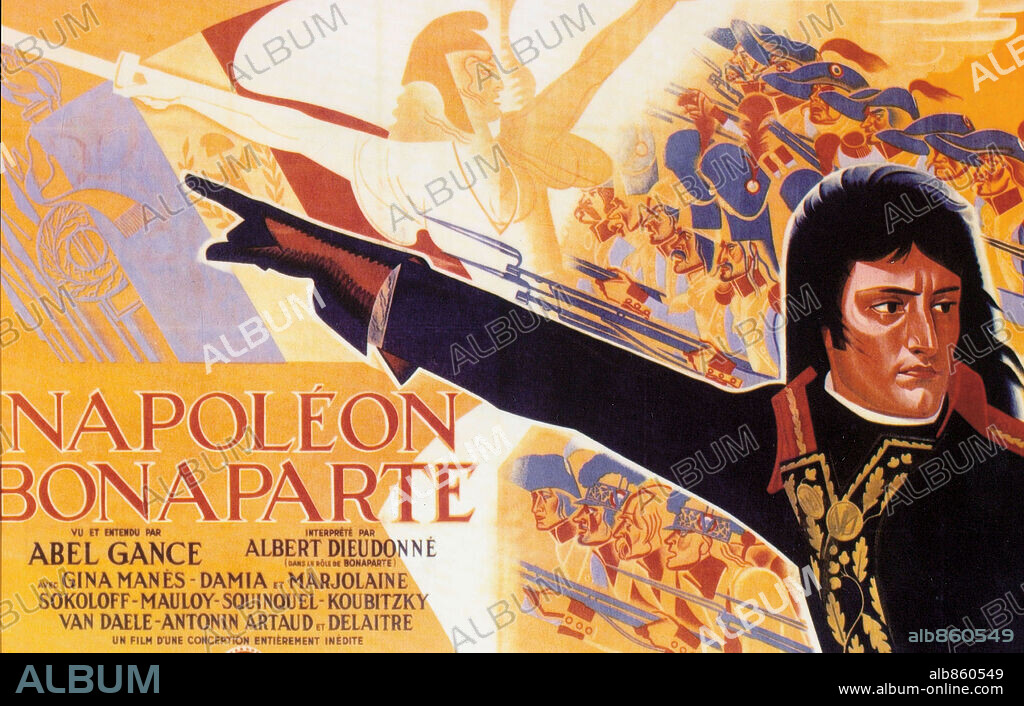 Poster of NAPOLEON [1926], 1927, directed by ABEL GANCE. Copyright SOCIETE GENERALE DE FILMS/GAUMONT/MGM.