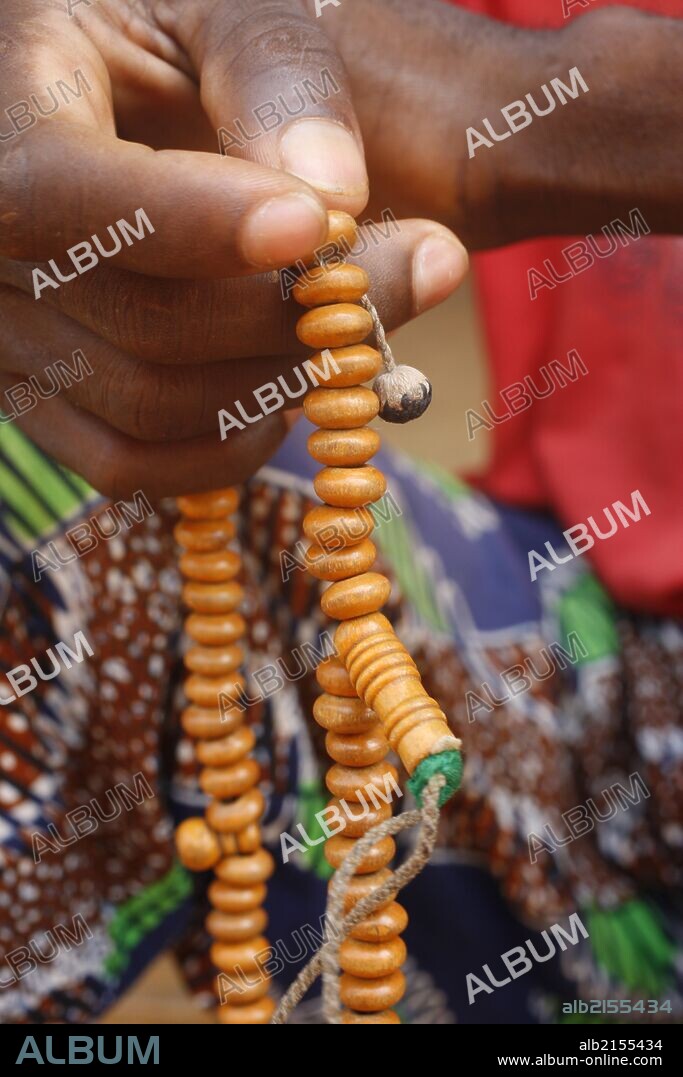 Muslim prayer beads.