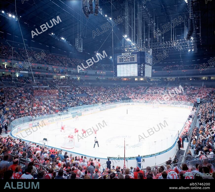 Köln, Kölnarena / Innenraum, Eishockey Aufnahmeformat: 9 × 12 cm/4 × 5''. -  Album alb5746200