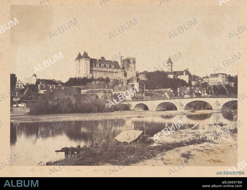 JOSEPH VIGIER. Vue du château de Pau - Album alb3669786