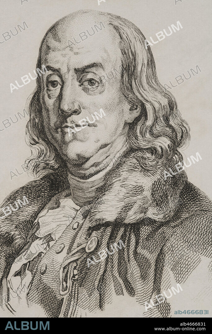 Image of Portrait of BENJAMIN FRANKLIN (1706-1790) American