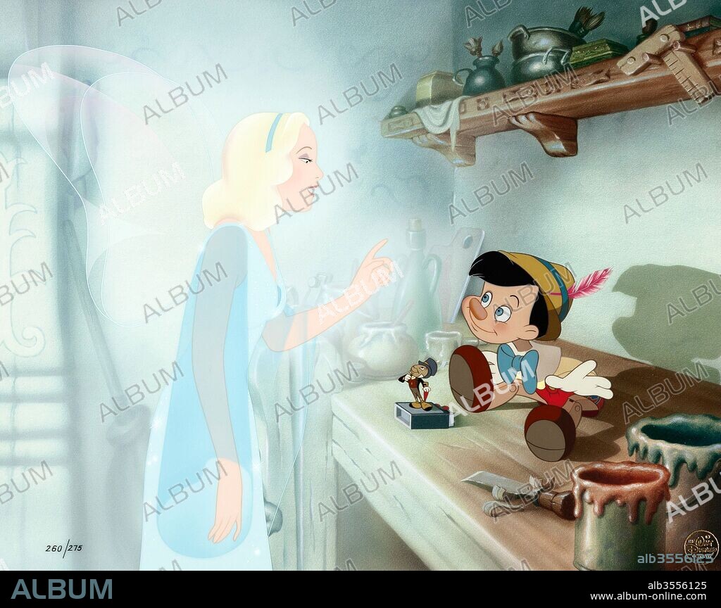 PINOCCHIO, 1940, directed by BEN SHARPSTEEN and HAMILTON LUSKE ...