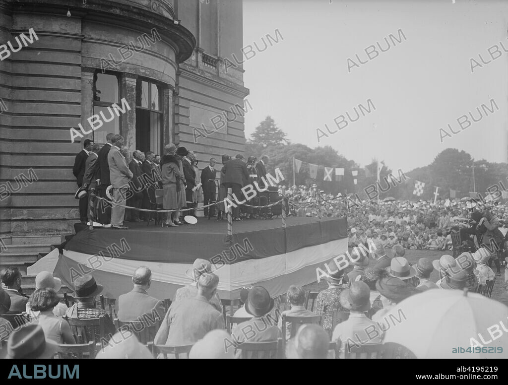 Princess Beatrice at Northwood House Cowes Isle of Wight 1929