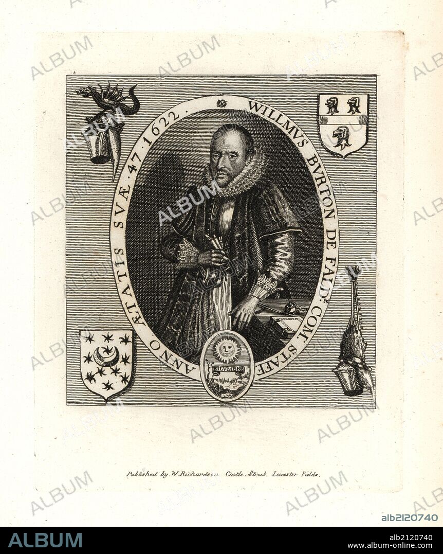 William Burton antiquary died 1645 aged 70. Album alb2120740