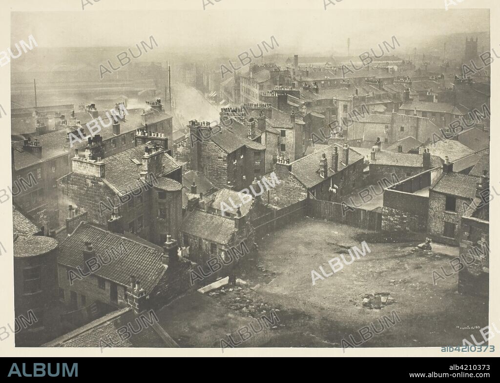 Old Houses Corner of George Street and High Street. James Craig