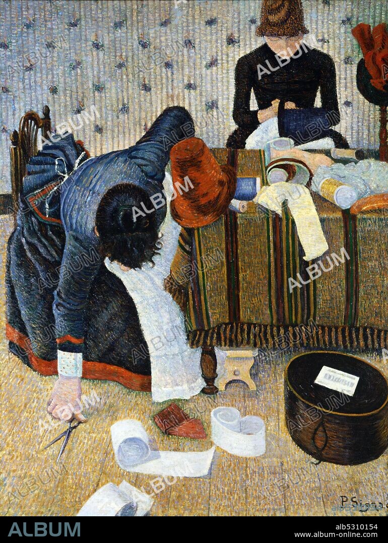 Paul Signac / The milliners.