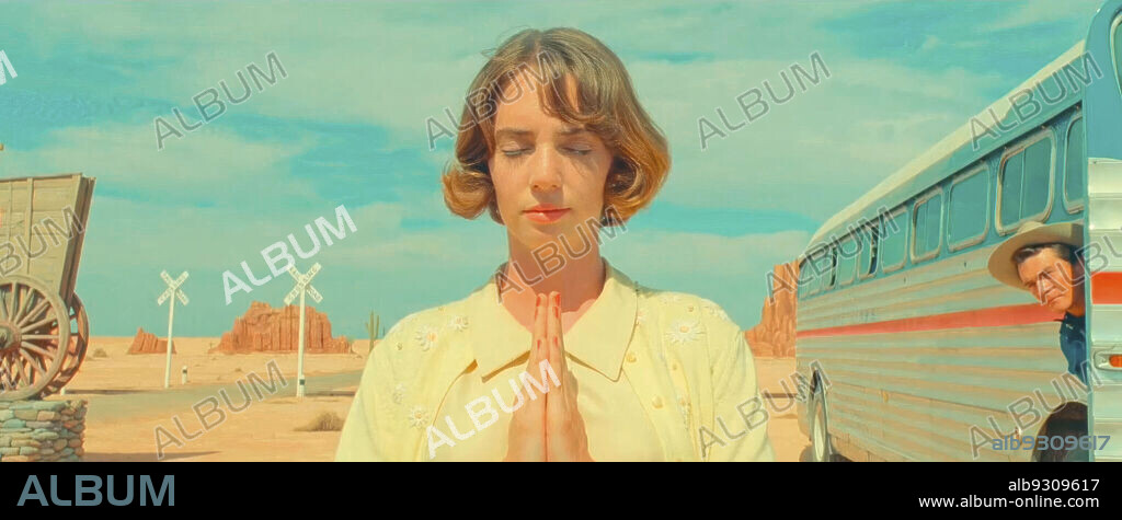 MAYA HAWKE dans ASTEROID CITY, 2023, réalisé par WES ANDERSON. Copyright AMERICAN EMPIRICAL PICTURES.