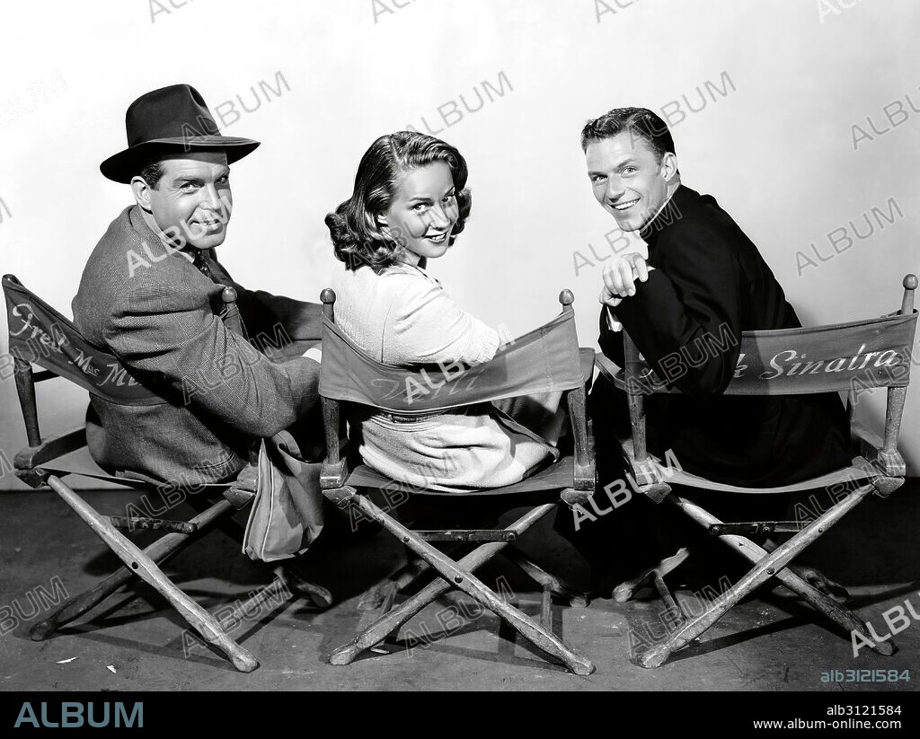 ALIDA VALLI, FRANK SINATRA and FRED MACMURRAY in THE MIRACLE OF THE ...