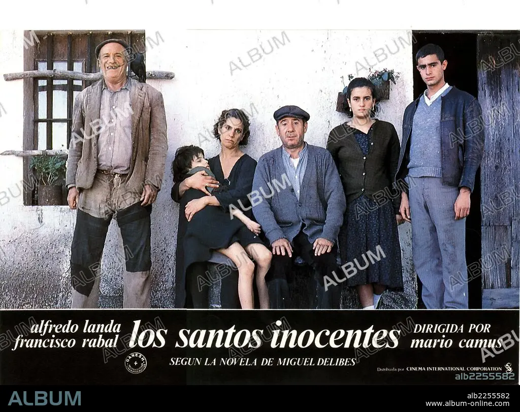 PELICULA : LOS SANTOS INOCENTES , 1984. BASADA EN LA OBRA DE MIGUEL  DELIBES. DIRECCION, MARIO CAMUS. ACTORES, FRANCISCO RABAL, ALFREDO LANDA Y  TERELE PAVEZ , BELEN BALLEST - Album alb2255582