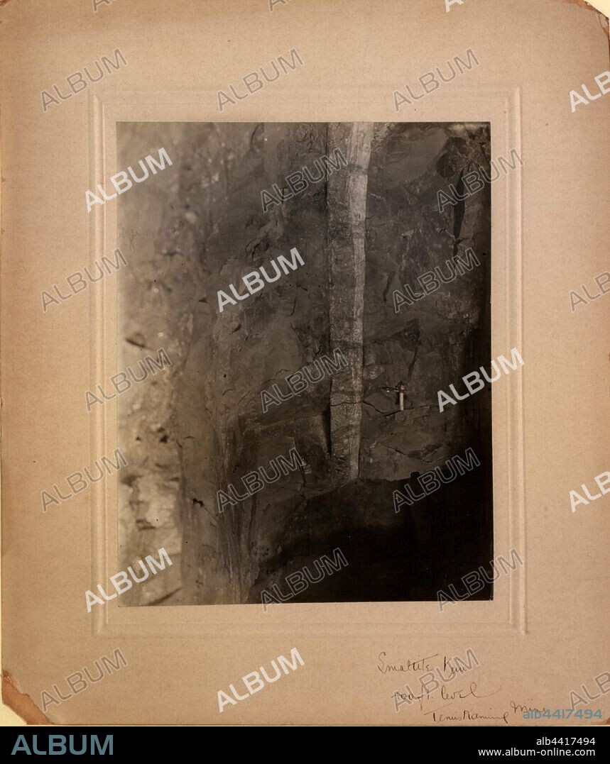 Smaltite vein, 400 ft. level, Nipissing Mine, 1911.