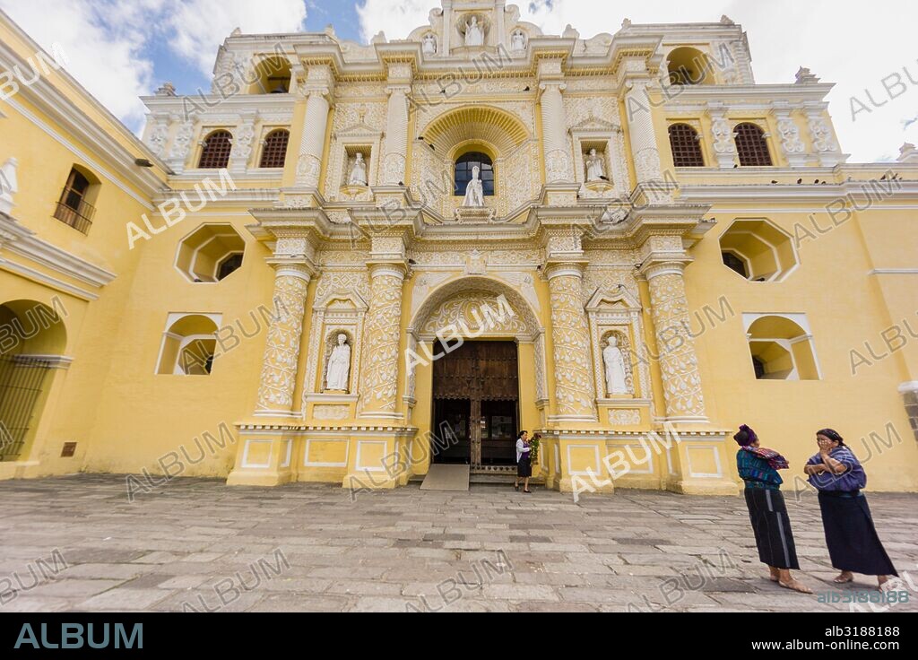 iglesia del convento de la Merced, Ultrabarroco guatemalteco, siglo XVI ...