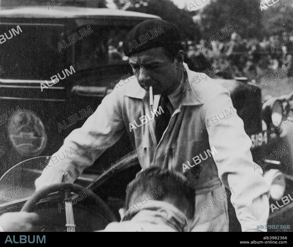 Raymond Mays, (1930s?). The first President of the DPRAC (Donington Park Racing Association Club). He was a racing driver of the pre-war period, and played an important role in the creation of the ERA (English Racing Automobiles Ltd) and BRM (British Racing Motors) cars. He started racing in 1921 with a Hillman, specialising in hillclimbs and sprint events. He also raced Bugattis, ACs and Vauxhalls. With Victor Riley he built the 'White Riley' and with the sponsorship from Humphrey Cook the project developed into the ERA. Mays was co-founder and head driver of the team and the cars were built on his home yard at Bourne. In 1937 ERA and Mays dominated the Voiturette season. In 1939 Mays raced his ERA as an independent. After the war Mays continued to compete but gradually became engaged in promoting BRM. He retired from racing after the 1949 International Trophy.