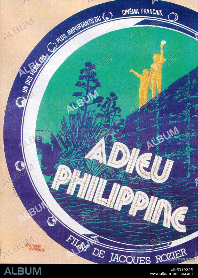 Poster of FAREWELL, PHILIPPINE, 1962 (ADIEU PHILIPPINE), directed by JACQUES ROZIER.