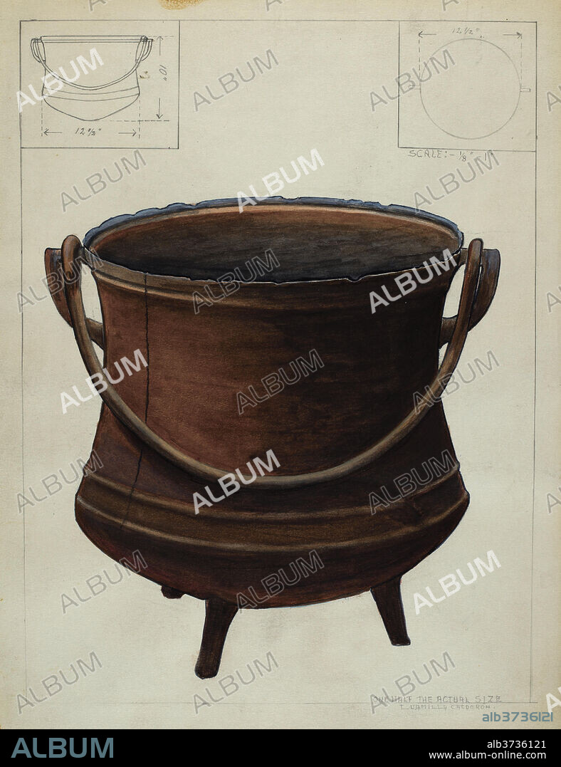 Cooking Pots Dimensions & Drawings