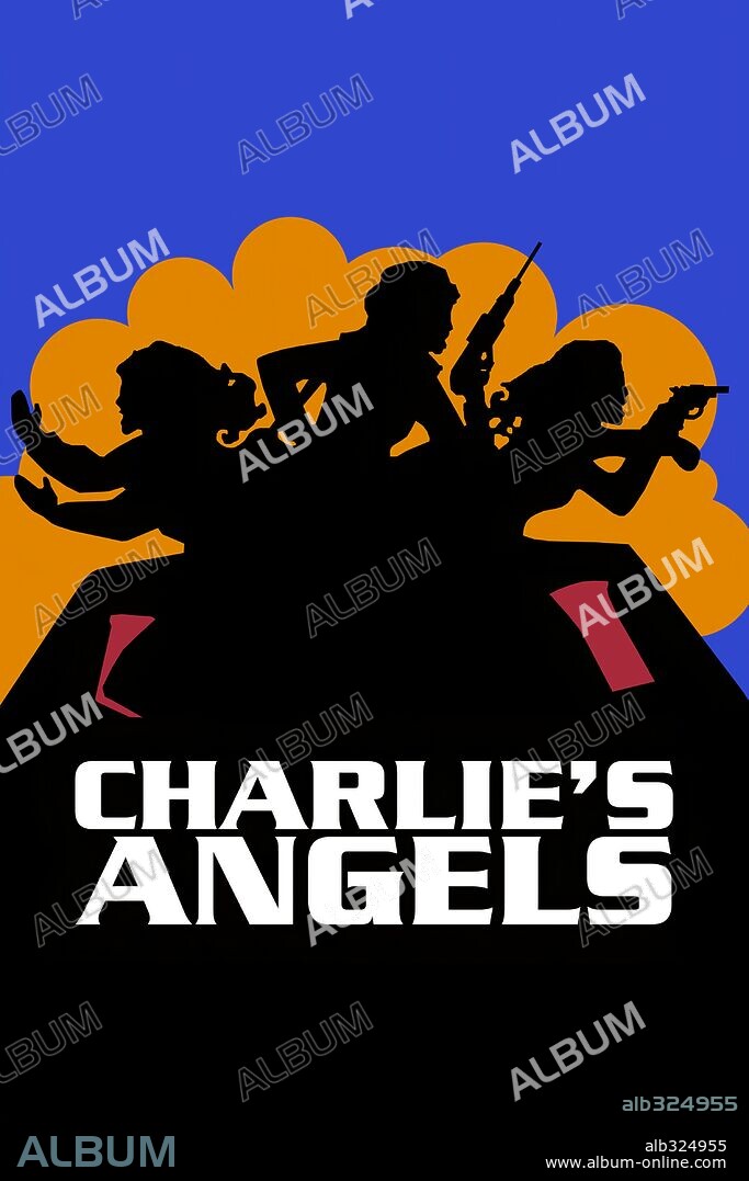 Poster of CHARLIE'S ANGELS, 1976, directed by IVAN GOFF. Copyright SPELLING-GOLDBERG PRODUCTIONS.