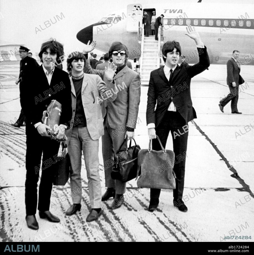 Feb. 27, 1964 - New York, NY, U.S. - The Beatles: JOHN LENNON 