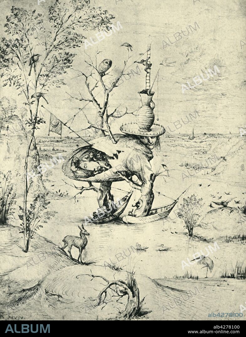 HIERONYMUS BOSCH. The Tree Man c1505 1943 . Creator