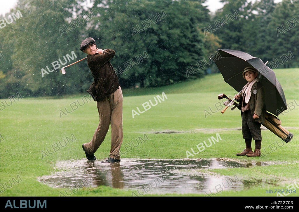 JOSH FLITTER and SHIA LABEOUF in THE GREATEST GAME EVER PLAYED, 2005, directed by BILL PAXTON. Copyright DISNEY ENTERPRISES / WENK, JONATHAN.