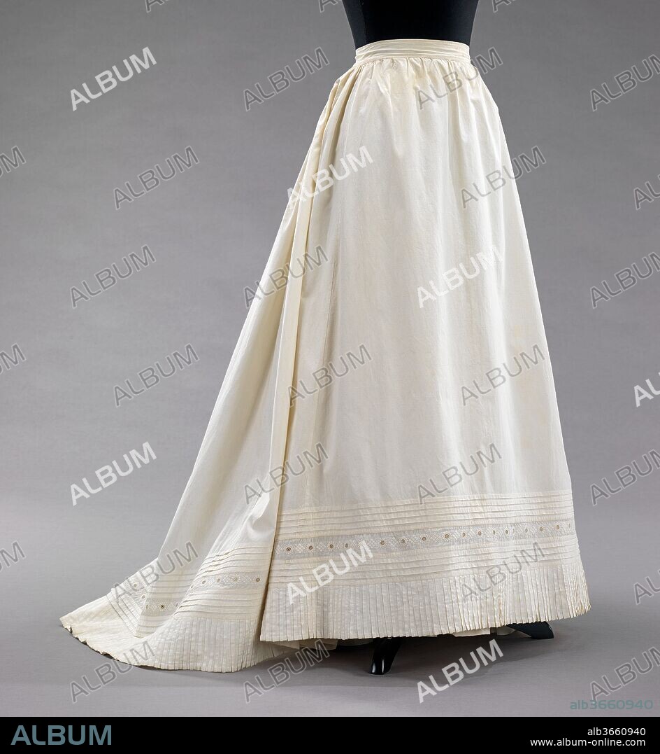 Petticoat. Culture: American. Date: 1890.