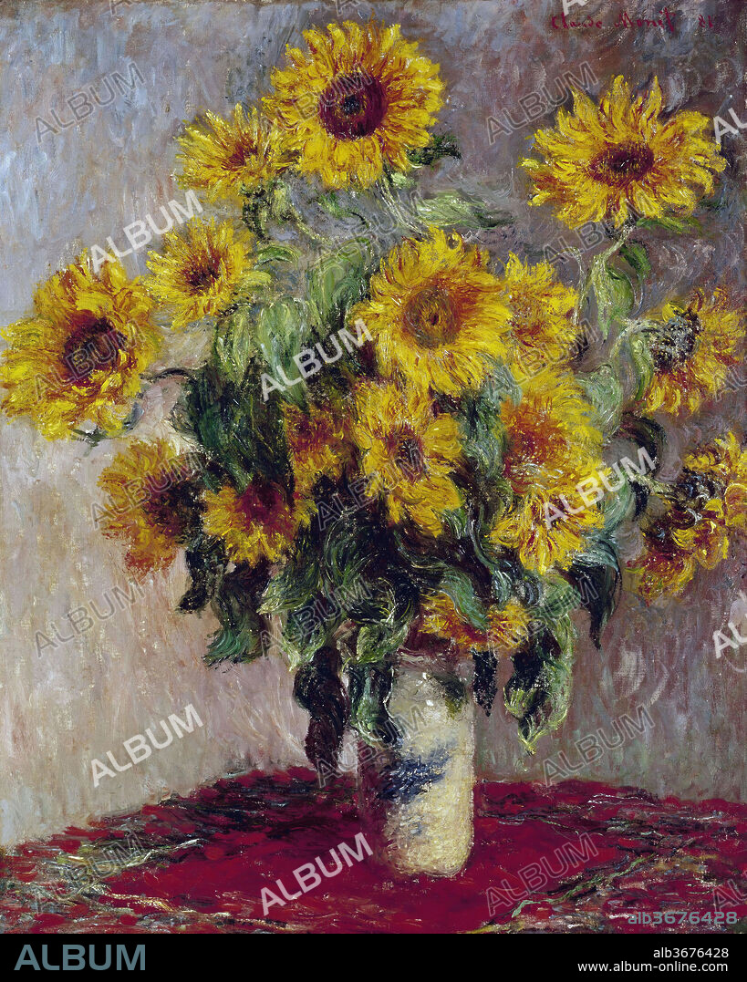 CLAUDE MONET. Bouquet of Sunflowers - Album alb3676428