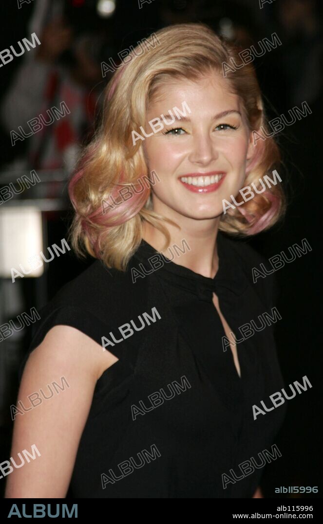 May 05, 2008 - New York, NY, USA -Actress ROSAMUND PIKE at the 'Superheroes: Fashion and Fantasy' Costume Institute Gala held at the Metropolitan Museum of Art. 05/05/2008