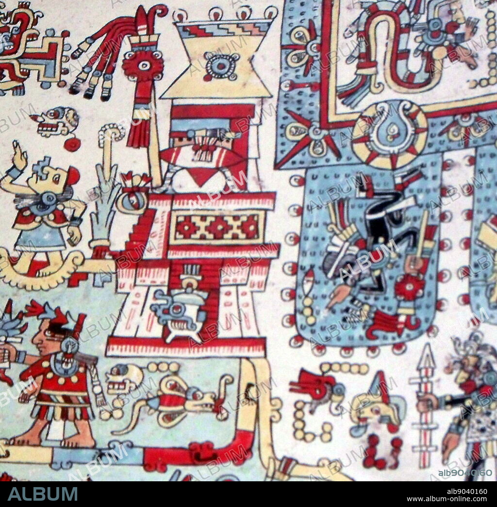 The Codex Zouche-Nuttall is an accordion-folded pre-Columbian piece of Mixtec writing, now in the British Museum (Add. Mss. 39671). It is one of three codices that record the genealogies, alliances and conquests of several 11th and 12th-century rulers of a small Mixtec city-state in highland Oaxaca, the Tilantongo kingdom, especially under the leadership of the warrior Lord Eight Deer Jaguar Claw (who died early twelfth century at the age of fifty-two). The Codex Zouche-Nuttall was made in the 14th century. The codex probably reached Spain in the 16th century. It was first identified at the Monastery of San Marco, Florence, in 1854 and was sold in 1859. A facsimile was published while it was in the collection of Robert Nathaniel Cecil George Curzon, Lord Zouche of Haryngworth by the Peabody Museum of Archaeology and Ethnology, Harvard in 1902, with an introduction by Zelia Nuttall (18571933). The British Museum acquired it in 1917.