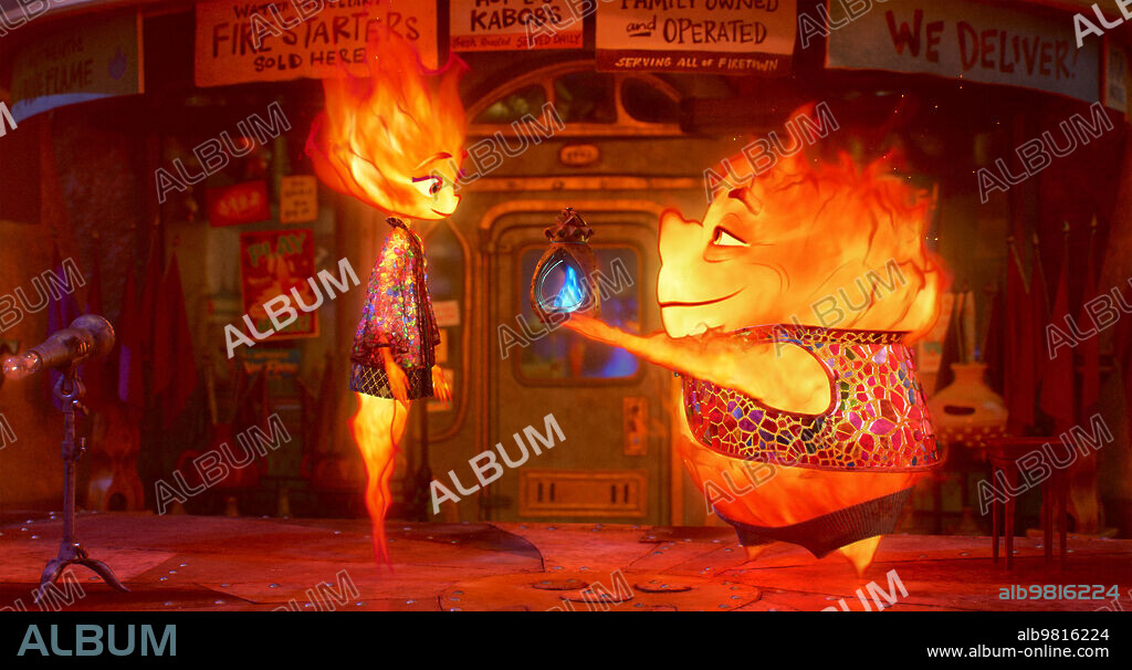 ELEMENTAL, 2023, directed by PETER SOHN. Copyright Pixar Animation Studios  / Walt Disney Pictures. - Album alb9816223