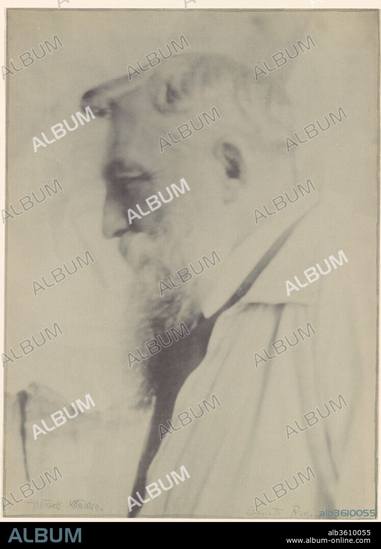 Auguste Rodin. Artist: Gertrude Käsebier (American, 1852-1934). Person in Photograph: Auguste Rodin (French, Paris 1840-1917 Meudon). Date: 1907.