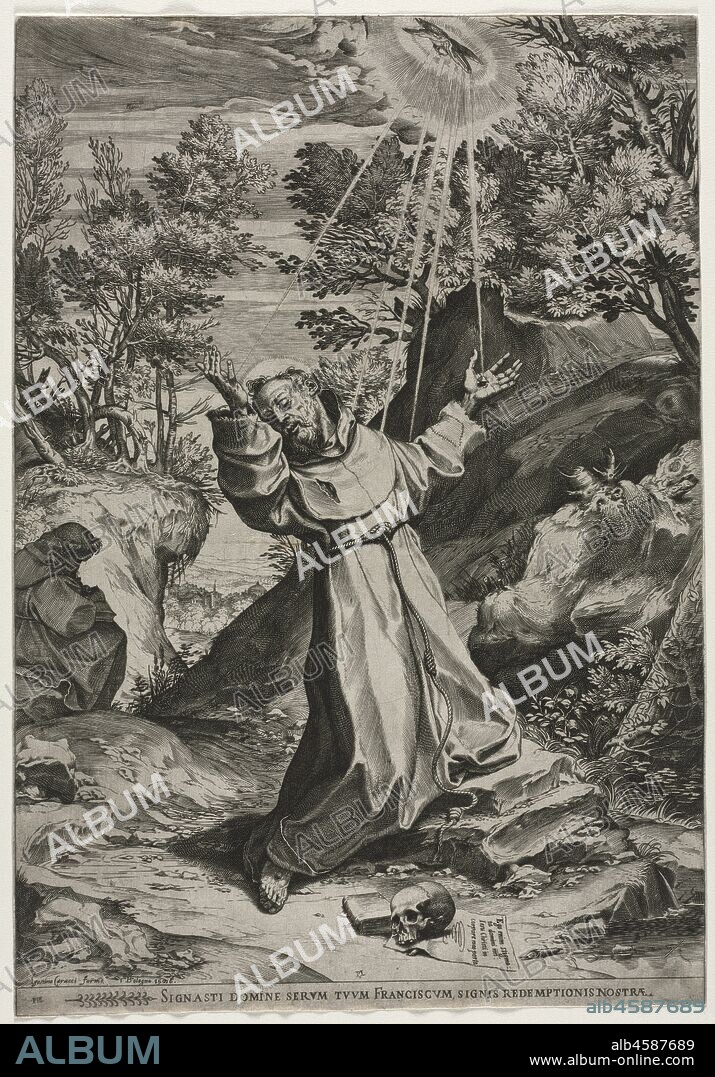 St. Francis Receiving the Stigmata, 1586.