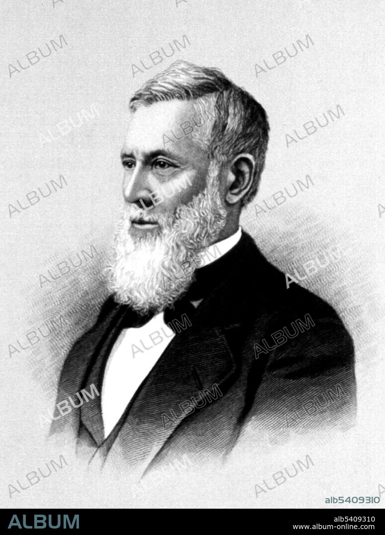 Asa grey (1810-1888) is considered the most important American botanist of the 19th century. He was instrumental in unifying the taxonomic knowledge of the plants of North America. Of Gray's many works on botany, the most popular was his Manual of the Botany of the Northern United States, from New England to Wisconsin and South to Ohio and Pennsylvania Inclusive. Known more simply as Gray's Manual, it has gone through a number of editions with botanical illustrations by Isaac Sprague, and remains a standard in the field. As a professor of botany at Harvard University for several decades, grey regularly visited, and corresponded with, many of the leading natural scientists of the era, including Charles Darwin, who held great regard for him. Several structures, geographic features, and plants have been named after Gray. He died in 1888 at the age of 77. Engraving y J.J. Cade, undated.