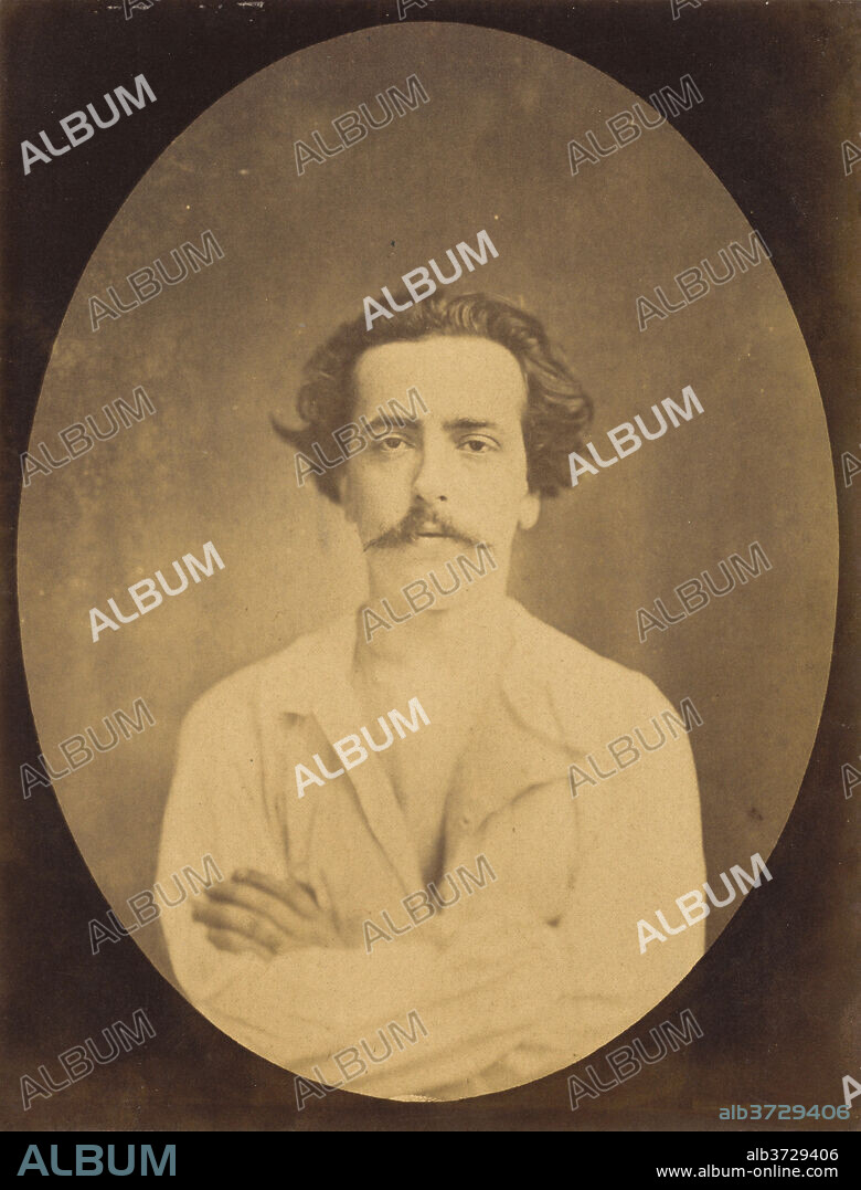 GUILLAUME-BENJAMIN-AMANT DUCHENNE (DE BOULOGNE). Face in repose, plate 4 from the album, The Mechanism of Human Facial Expression. Dated: 1854-1856. Dimensions: image: 23 × 17.7 cm (9 1/16 × 6 15/16 in.)  mount: 39 × 28 cm (15 3/8 × 11 in.). Medium: albumen print, printed 1862.