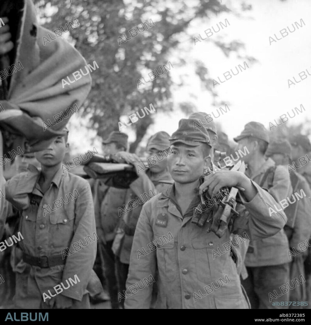 Burma Myanmar Imperial Japanese Army troops of the 52nd