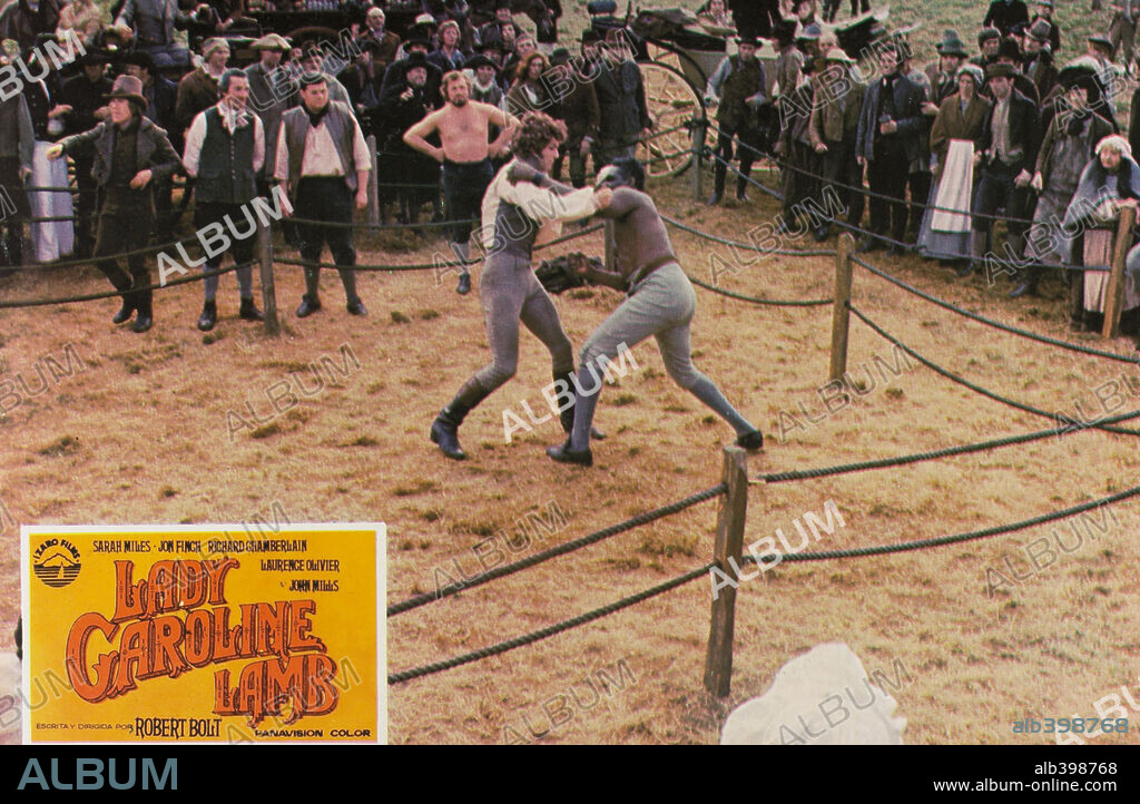 6th Baron Byron and RICHARD CHAMBERLAIN. RICHARD CHAMBERLAIN in LADY CAROLINE LAMB, 1972, directed by ROBERT BOLT. Copyright ANGLO-EMI/MGM.