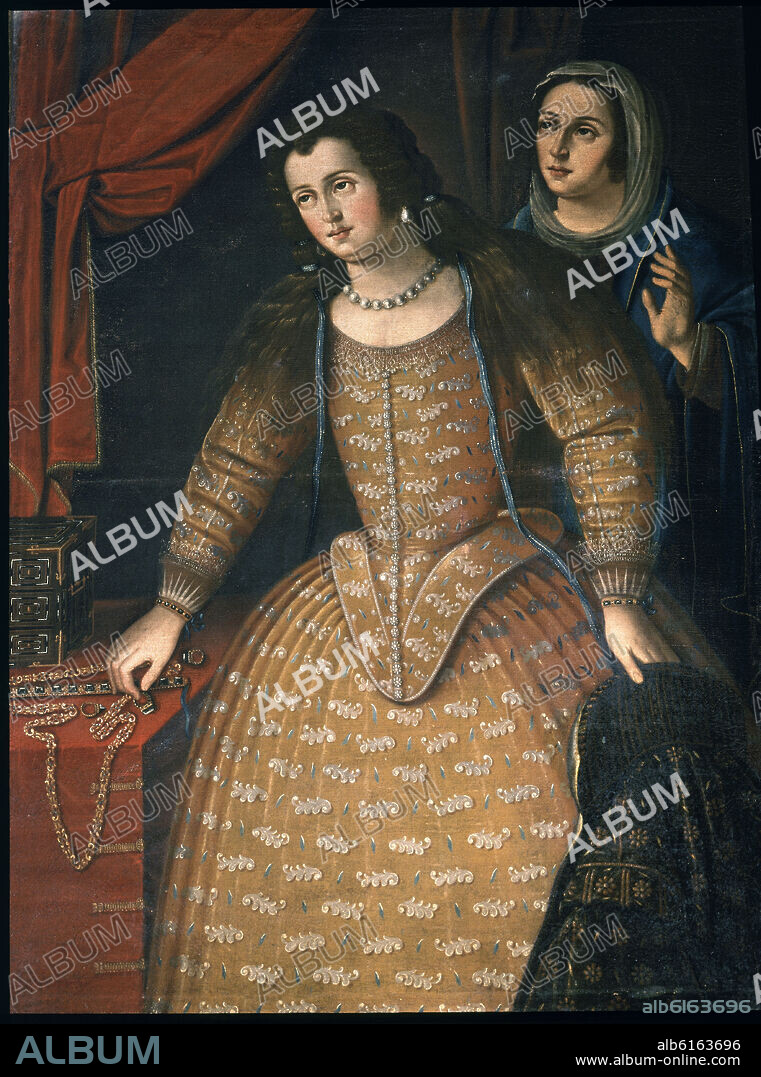 ANA HURTADO DE MENDOZA DE LA CERDA Y SILVA Y ALVAREZ DE TOLEDO (1540-1592)  - PRINCESA DE EBOLI - RENACIMIENTO ESPAÑOL - Album alb6163696