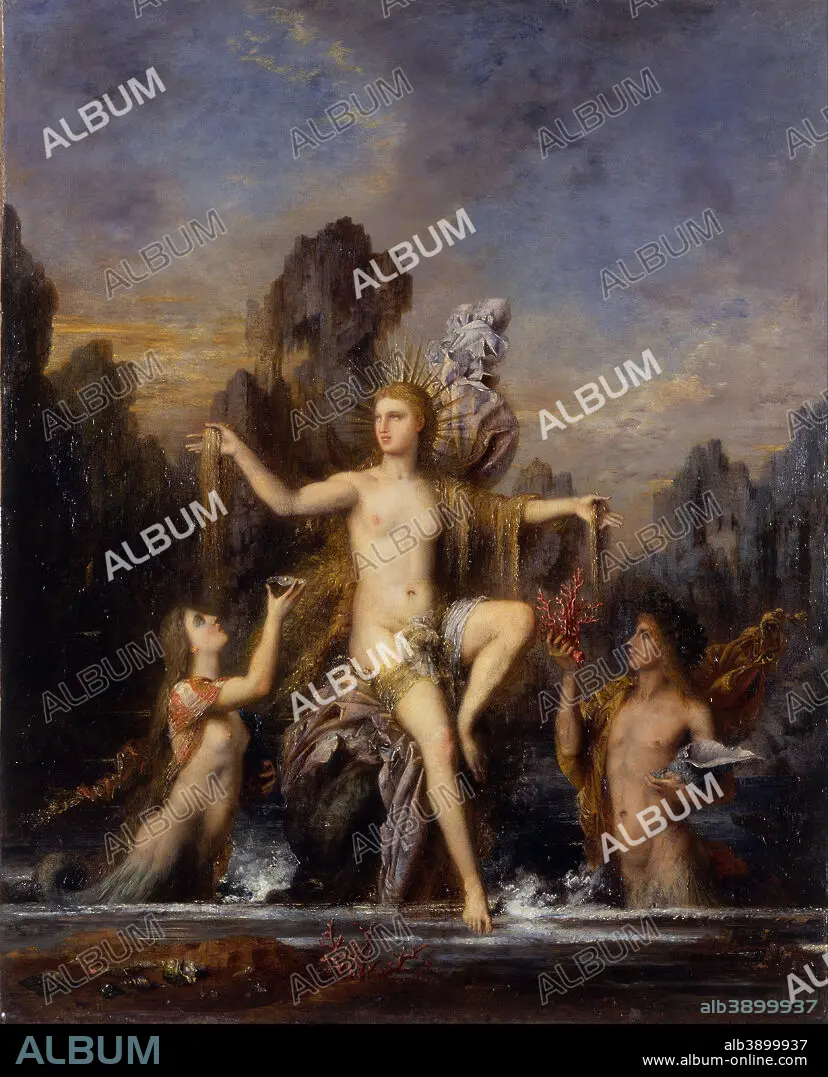 GUSTAVE MOREAU. Venus sortant de l Onde Venus rising from the