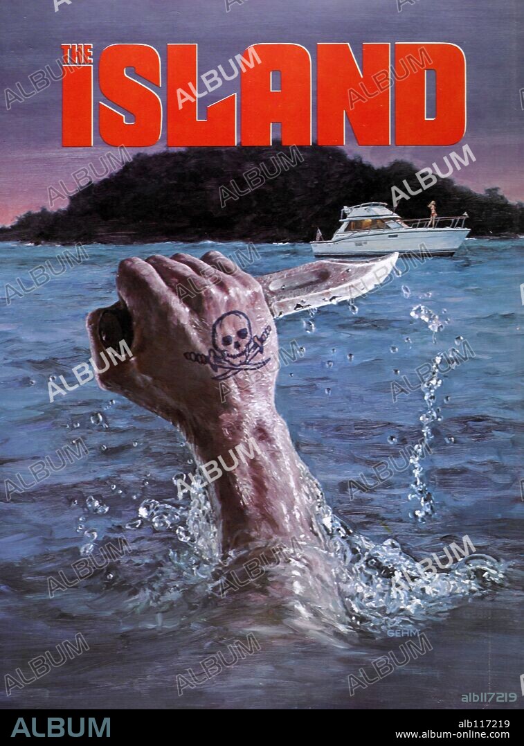 Poster of THE ISLAND, 1980, directed by MICHAEL RITCHIE. Copyright UNIVERSAL PICTURES.