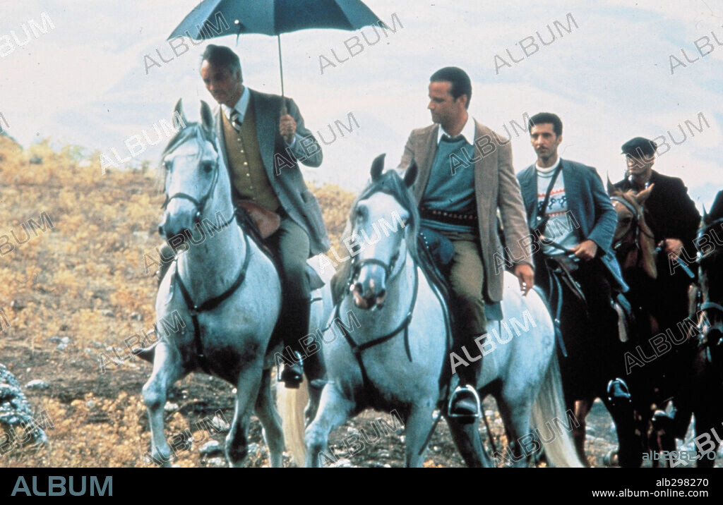 CHRISTOPHER LAMBERT in THE SICILIAN, 1987, directed by MICHAEL CIMINO. Copyright 20TH CENTURY FOX.