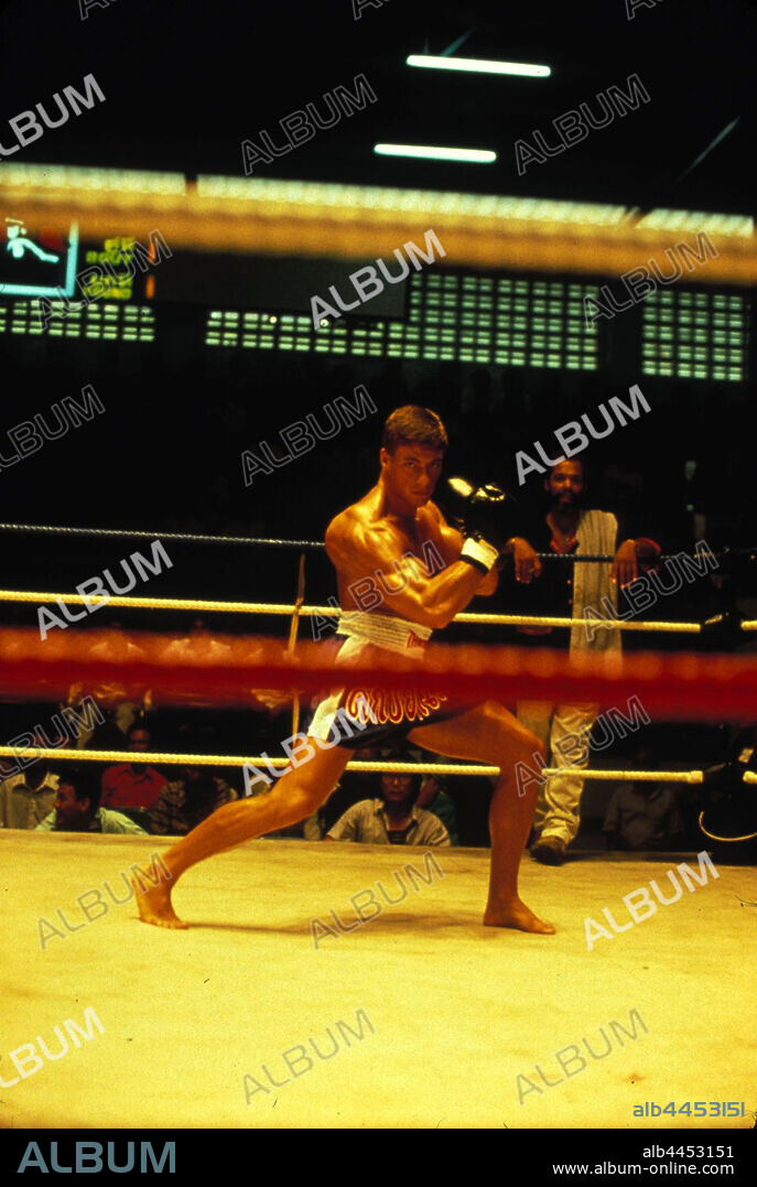 JEAN-CLAUDE VAN DAMME in KICKBOXER, 1989, directed by DAVID WORTH and MARK DI SALLE. Copyright CANNON FILMS.