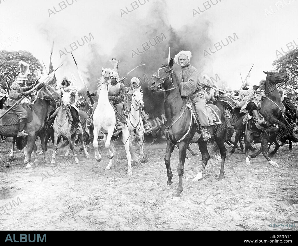 YUL BRYNNER en TARAS BULBA, 1962, dirigida por J. LEE THOMPSON. Copyright UNITED ARTISTS.