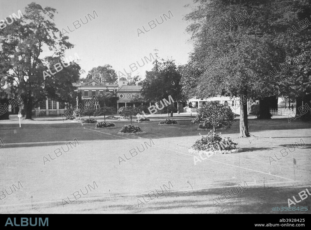 'The Club house at Ranelagh', c1890, (1912). Artist: Unknown. - Album ...