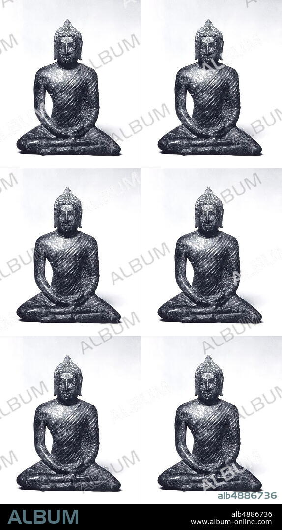 Gautama Buddha sitting meditation lotus pose Digital Art by Kevin Miller -  Pixels