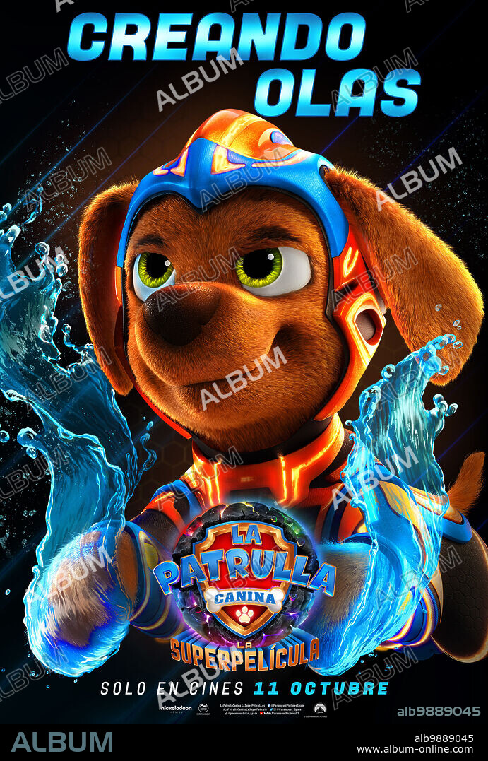 Poster of PAW PATROL: THE MIGHTY MOVIE, 2023, directed by CAL BRUNKER. Copyright Nickelodeon Animation Studios Nickelodeon Movies Paramount Animation Paramount Pictures Spin Master Entertainment.