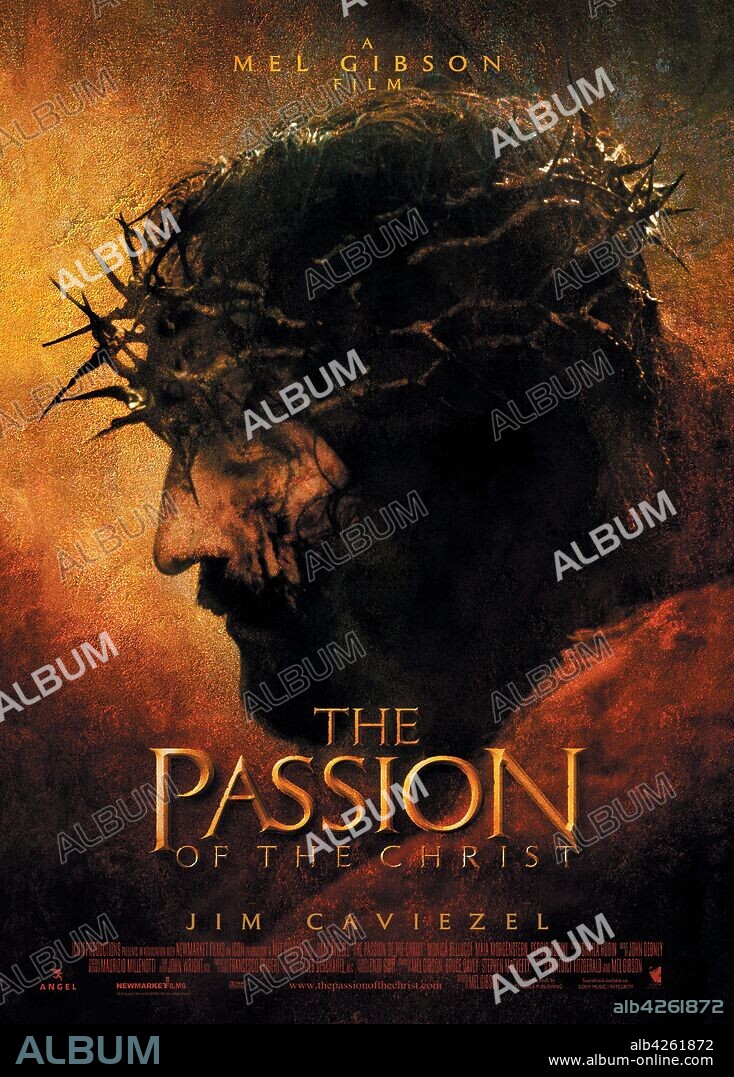 Poster of THE PASSION OF THE CHRIST, 2004, directed by MEL GIBSON.  Copyright ICON DISTRIBUTION INC. - Album alb4261872