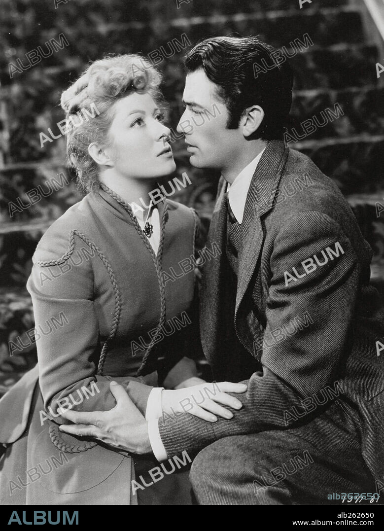 GREER GARSON und GREGORY PECK in THE VALLEY OF DECISION, 1945, unter der Regie von TAY GARNETT. Copyright METRO-GOLDWYN-MAYER.