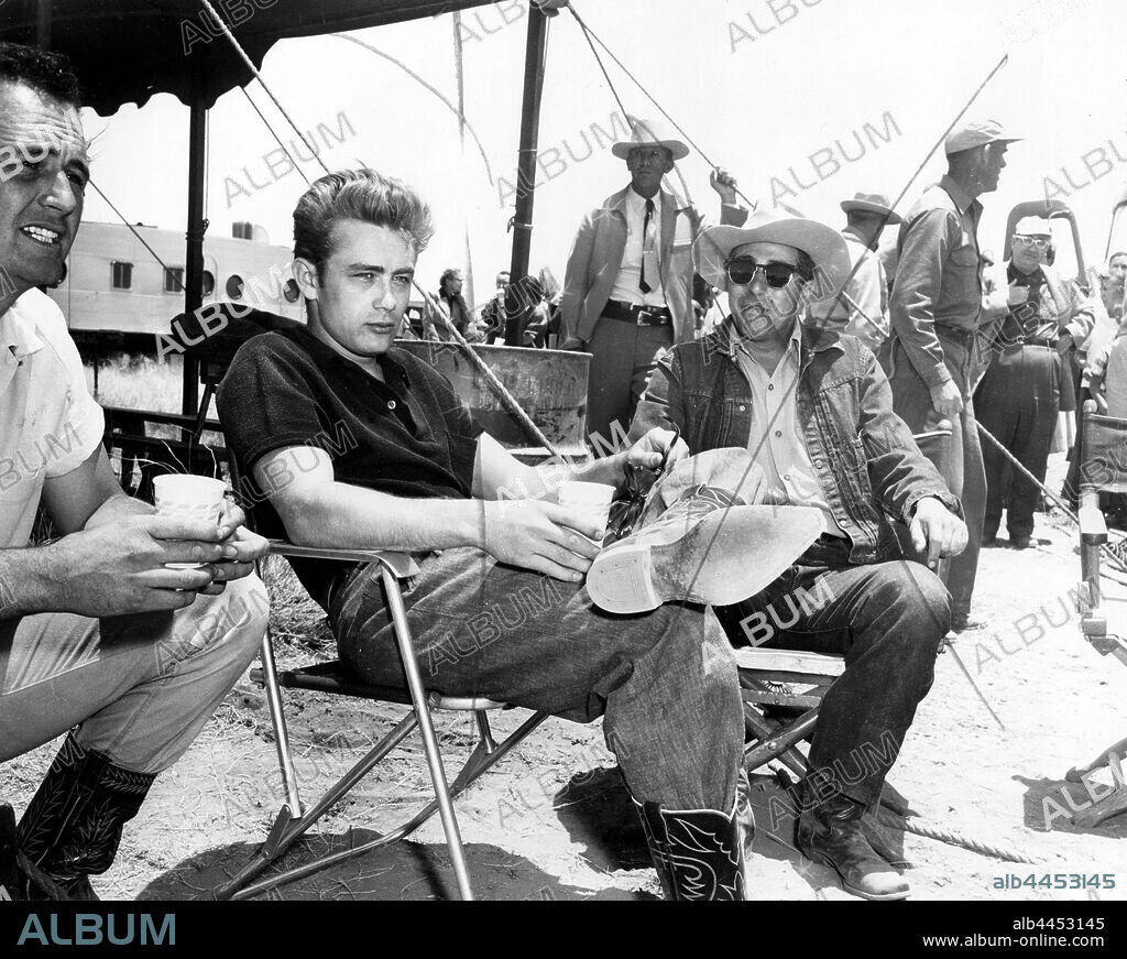 JAMES DEAN in GIANT, 1956, directed by GEORGE STEVENS. Copyright WARNER BROTHERS.