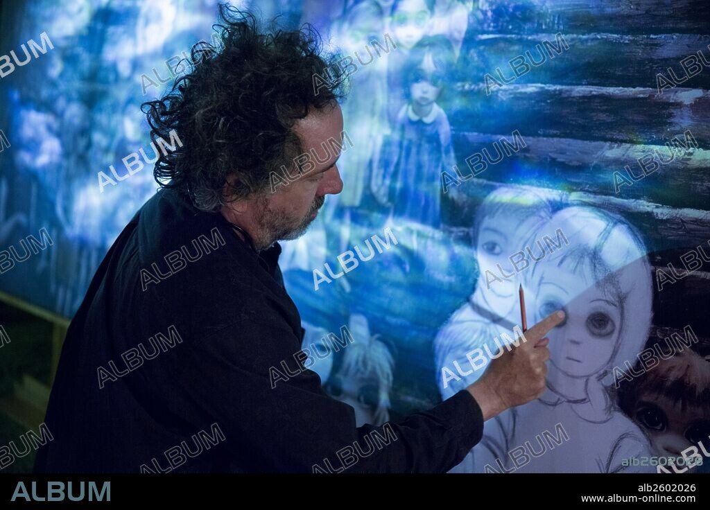 TIM BURTON in BIG EYES 2014 directed by TIM BURTON. Copyright