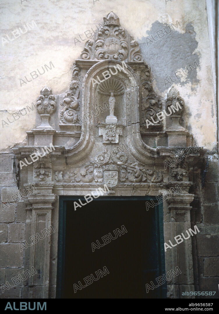 IGLESIA CONVENTO DE LA PURISIMA-PORTADA - FOTO AÑOS 90.