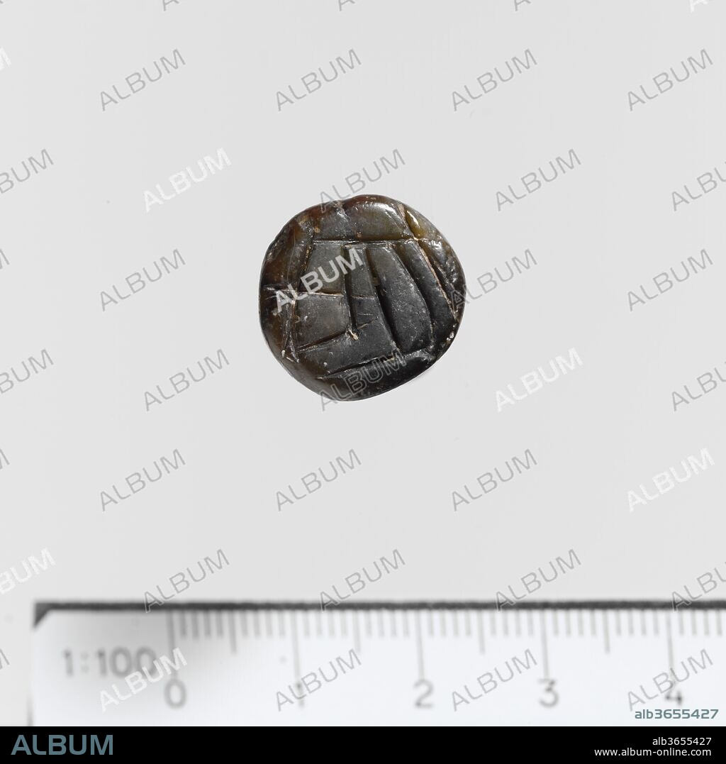 Seal. Culture: Minoan. Dimensions: Other: 13/16 x 5/8 in. (2.1 x 1.6 cm).