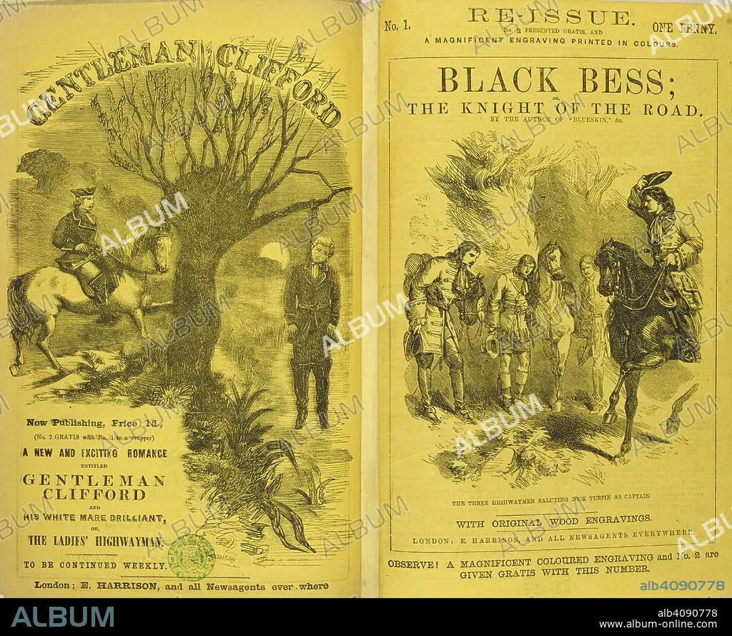 DICK TURPIN Black Bess or the knight of the road The highwayman Dick Turpin  1705 1739