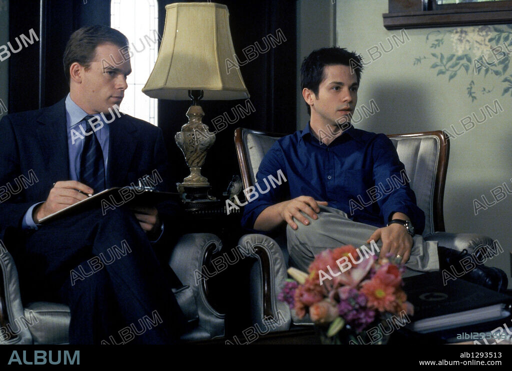 FREDDY RODRIGUEZ and MICHAEL C. HALL in SIX FEET UNDER, 2001. Copyright ...